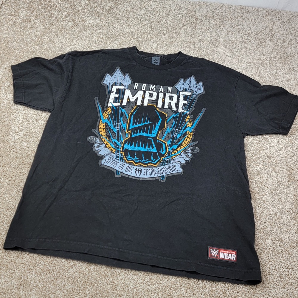 WWE Roman Empire T-Shirt Spear Everyone Believe That Wrestling XL